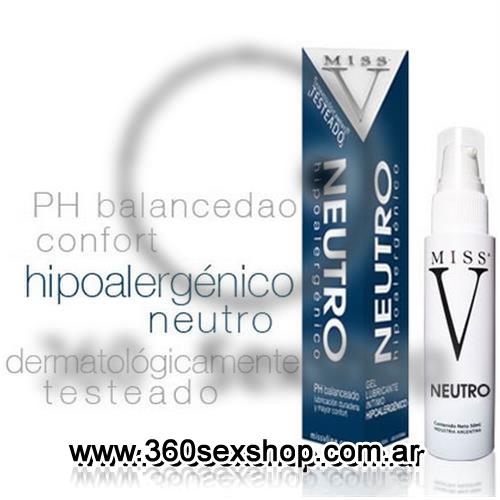 Gel lubricante neutro hipoalergénico 50 ml